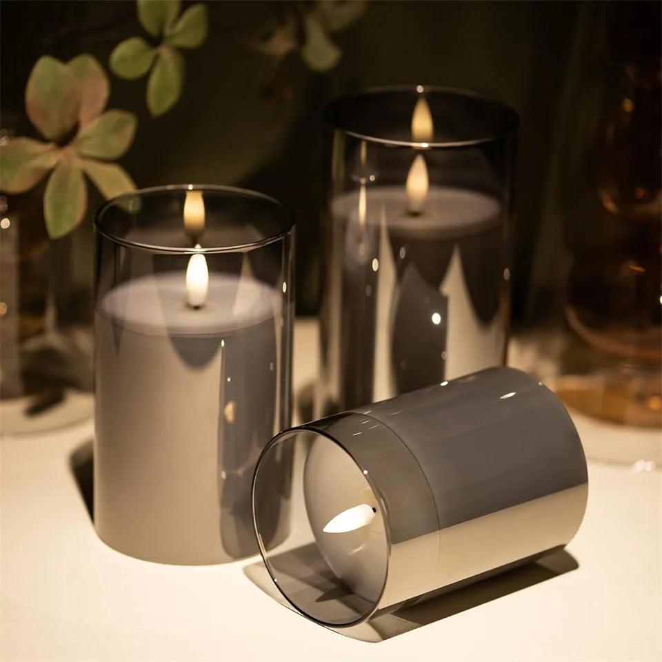 AuraFlame™ LED Candle Set